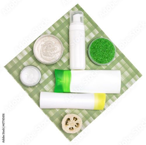 Photo: Cosmetic products for body care Cosmetic products for body care