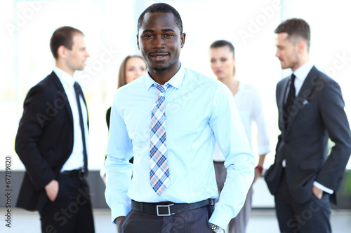 Photo: smiling African American business man smiling African American business man