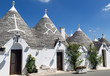 Typical trulli houses with conical roof in Apulia, Italy Typical trulli houses with conical roof in Apulia, Italy
