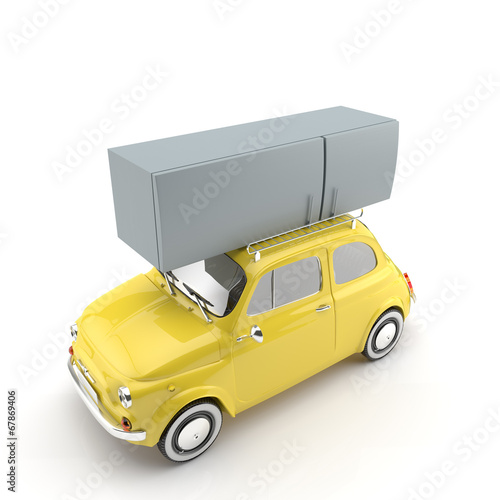 Illustration: Viva Italia 500 - Transporte Viva Italia 500 - Transporte