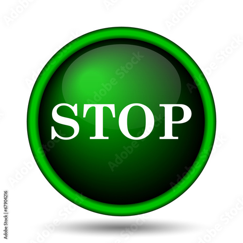 Illustration: Stop icon Stop icon