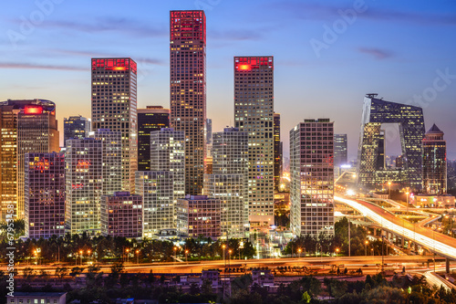 Photo: Beijing, China Central Business District Beijing, China Central Business District