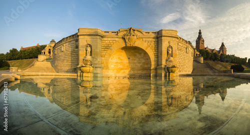 Fontanna ,Tarasy Hakena,szczecin,Polska