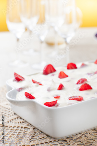 Photo: Semifreddo alle fragole Semifreddo alle fragole