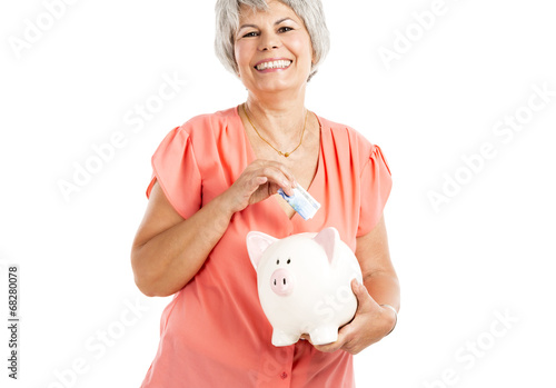 Photo: Saving money Saving money