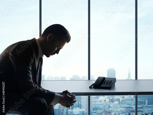 Photo: tired businessman tired businessman