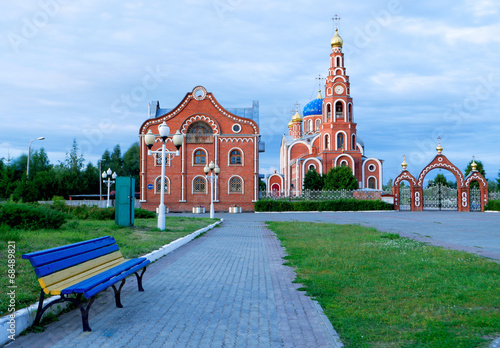 Photo: Cathedral of St. Vladimir Novocheboksarsk. Cathedral of St. Vladimir Novocheboksarsk.