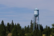 Water Tower Standing Above the Trees Water Tower Standing Above the Trees