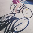 Die Fahrradfahrerin Die Fahrradfahrerin