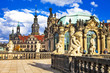 beautiful elegant Dresden, Zwinger museum beautiful elegant Dresden, Zwinger museum