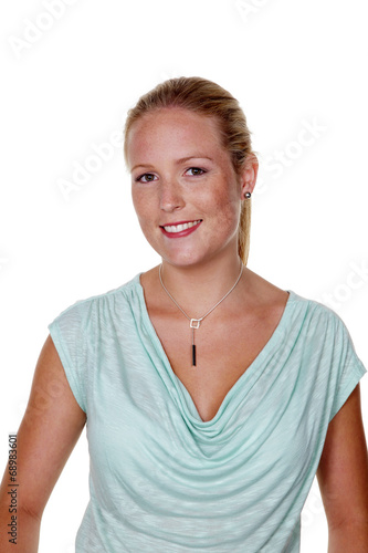 Photo: Junge, lächelnde Frau Junge, lächelnde Frau