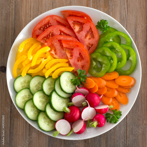 Photo: Healthy vegetables Healthy vegetables