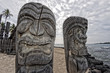 Hawaii Tiki wooden statue Hawaii Tiki wooden statue