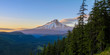 Beautiful Vista of Mount Hood in Oregon, USA. Beautiful Vista of Mount Hood in Oregon, USA.