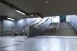 Modern metro interior Modern metro interior
