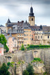 Buildings on a Hill in Luxembourg City Buildings on a Hill in Luxembourg City