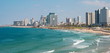 Promenade and beach of Tel Aviv modern Promenade and beach of Tel Aviv modern