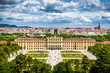 Famous Schloss Schoenbrunn in Vienna, Austria Famous Schloss Schoenbrunn in Vienna, Austria