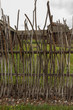 Wooden fence, Shushenskoye, Russia. Wooden fence, Shushenskoye, Russia.