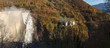 Dam of Contra Verzasca, spectacular waterfalls Dam of Contra Verzasca, spectacular waterfalls
