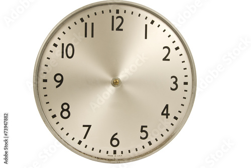 Download Template Of A Clock Without Hands