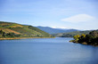 Embalse de Valdeobispo, provincia de Cáceres, España Embalse de Valdeobispo, provincia de Cáceres, España