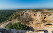 View from central crusader tower - Yehi'am fortress View from central crusader tower - Yehi'am fortress