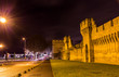 Defensive walls of Avignon, a UNESCO heritage site in France Defensive walls of Avignon, a UNESCO heritage site in France
