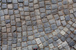 detail of cobblestone path detail of cobblestone path