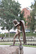 Monument of crying angel in Minsk Monument of crying angel in Minsk