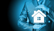 Home insurance concept. Home insurance concept.