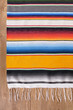 Mexican serape blanket Mexican serape blanket