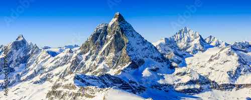  Matterhorn, Swiss Alps - panorama
