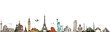 Travel the world monument concept Travel the world monument concept