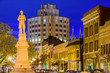Macon, Georgia Cityscape and Confederate Soldiers Memorial Macon, Georgia Cityscape and Confederate Soldiers Memorial