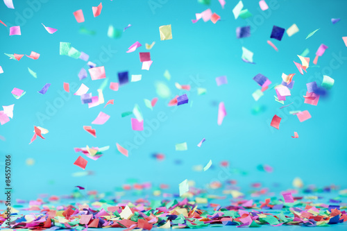 Colored confetti