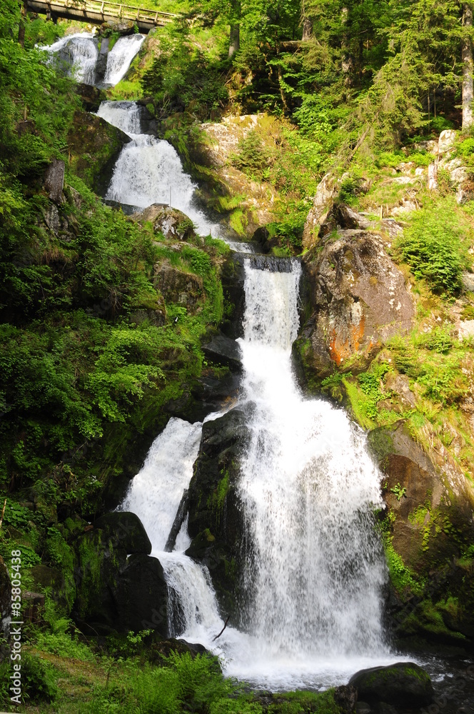 Triberg Waterfalls in Black Forest (Schwarzwald), Germany
