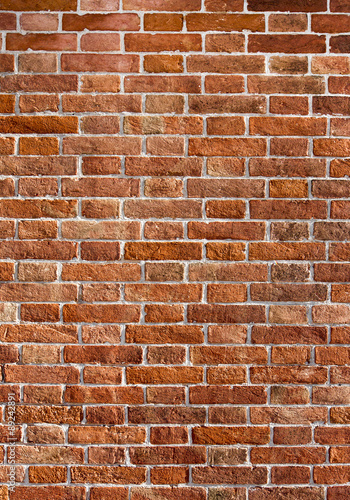 Vintage red brick wall texture