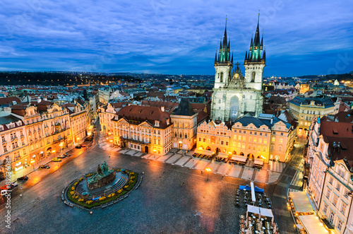 Old Town Square in Prague, Czech Republic