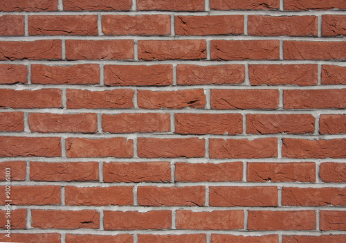 Background of old vintage brick wall. Brick wall texture. 