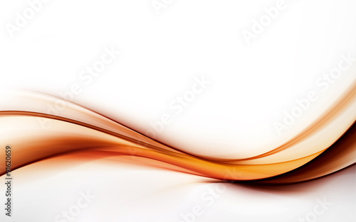 Fototapeta elegant abstract orange wave