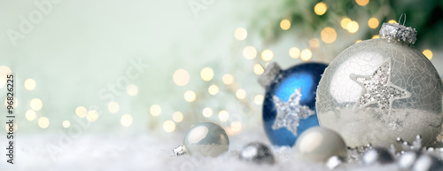 Weihnachtsdeko mit Textfreiraum