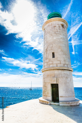 Beautiful Lighthouse In Cassis,France