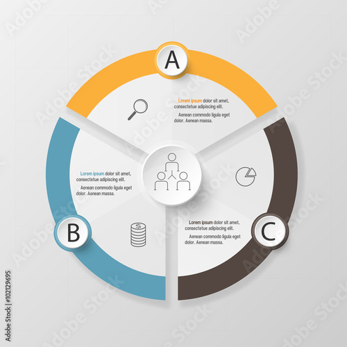 Infographic design template and marketing icons, Business concep