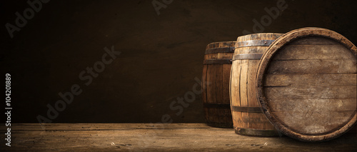background of barrel