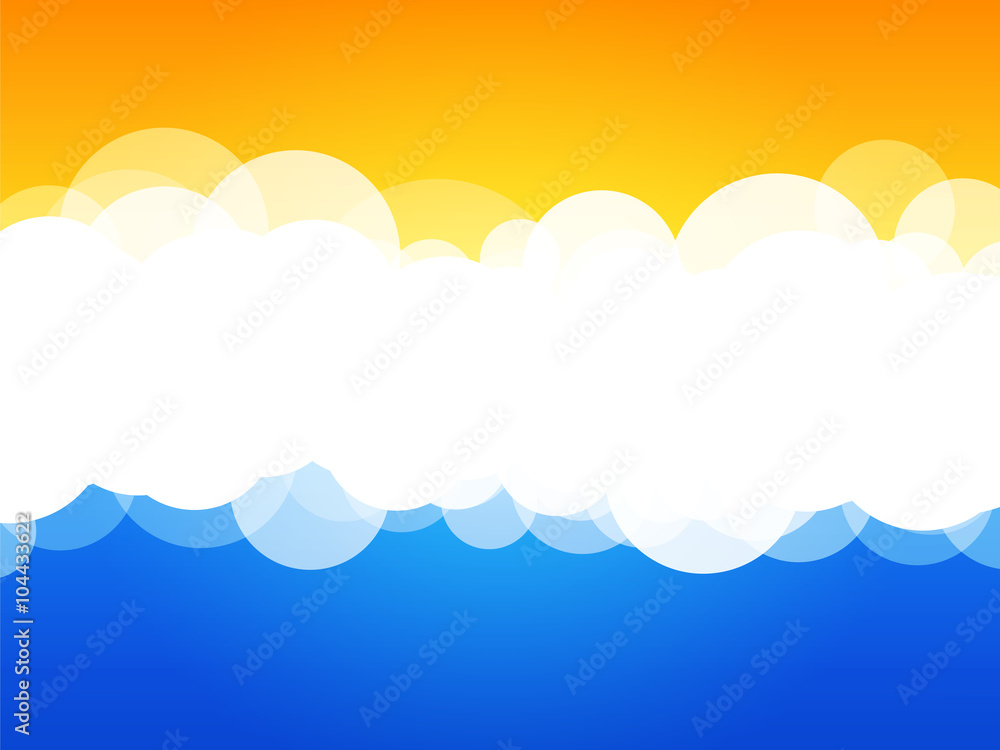 clouds abstract background