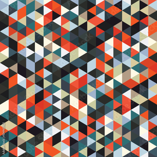  Triangle pattern vector background illustration
