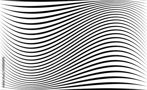  Abstract pattern / texture with wavy, billowy lines