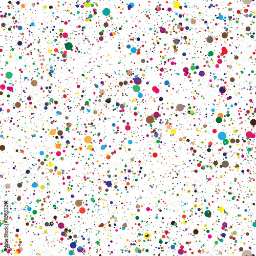  Seamless Colorful Confetti