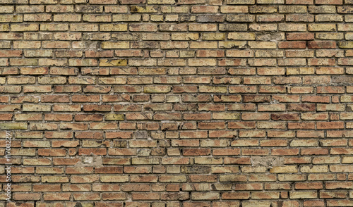 Alte Backsteinmauer